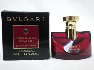 ★ほぼ新品 USED★BVLGARI ブラガリ★スプレンディダ マグノリア センシュアル オードパルファム★15ml★イタリア製★