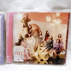 【ケースに傷あり】 &TWICE  CD レンタルおち　K-POP アルバム