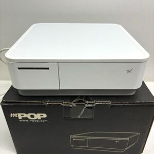 015C6 スター精密 レシートプリンター POP10 WHT JP キャッシュドロアー 一体型 mPOPシリーズ レジスター Bluetooth ホワイト 白