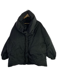 YOHJI YAMAMOTO◆PE TWILL WITH MITTEN COATS/2/ポリエステル/ブラック/FE-C06-909