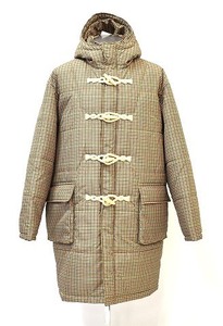 MISTERGENTLEMAN(ミスタージェントルマン)PADDED DUFFLE COAT パデッドダッフルコート GUNCLUB CHECKガンクラブチェック M Mr.GENTLEMAN