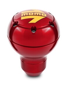 正規品 MOMO モモ シフトノブ SK117 ROUND METAL RED ラウンド メタル レッド