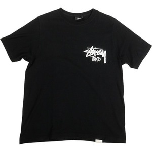 STUSSY ステューシー STOCK TOKYO TEE BLACK 東京限定Tシャツ 黒 Size 【M】 【中古品-良い】 20806799