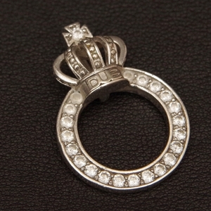 中古　DUB　296-2 Crown ring Necklace　　クラウンリング　ペンダントトップ　SV925　DUB Collection　銀　SILVER