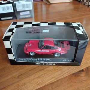 ミニチャンプス MINICHAMPS 1/43 400 736305 Porsche 911 Carrera RSR 2.8 IROC Riverside IROC 1 1973 D.Pearson ポルシェ カレラ