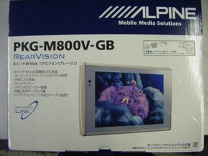 ALPINE PKG-M800V-GB リアビジョン リアモニター ヘッドレストモニター 8インチ 未使用品