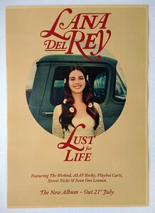 Lana Del Rey ラナ・デル・レイ ポスター ②