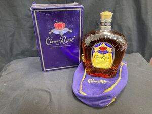 SN0611-55　Crown Royal　Canadian Whisky　1000ml　40％　クラウンローヤル　カナディアンウイスキー　古酒