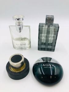 ◯ 香水4本まとめセット BVLGARI ブルガリ Burberry バーバリーなど 中古