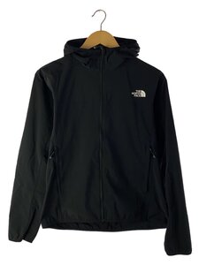 THE NORTH FACE◆MOUNTAIN SOFTSHELL HOODIE_マウンテンソフトシェルフーディ/L/ナイロン/GRY