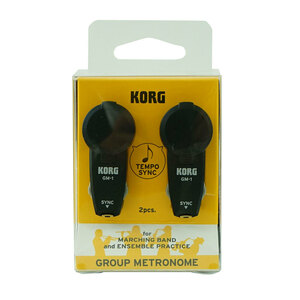 メトロノーム コルグ KORG GM-1 2PCS GROUP METRONOME イヤホン型 グループメトロノーム 2個セット 小型 電子 メトロノーム