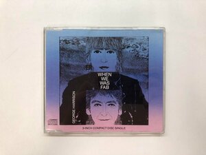 ★　【CD GEORGE HARRISON WHEN WE WAS FAB Ganga Distributors B.V. 1987】178-02408