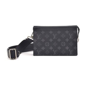 【ルイヴィトン】Louis Vuitton ヴィトン モノグラム エクリプス ガストン ウエアラブルウォレット M81124 RFID