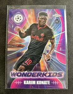 2023-24 Topps Chrome UEFA - Karim Konate RC Wonderkids Refractor / FC Salzburg