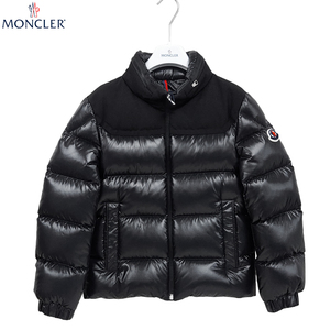 MONCLER モンクレール キッズ ダウンジャケット 1A00093 68950 999 04A （110cm） ブラック ダウン ナイロン 送料無料 並行輸入品