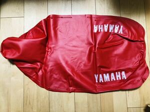 DT125R 3FW 1988年式 シートカバー　オリジナル純正品　赤色　日本製純正品　YAMAHA ヤマハ　10枚