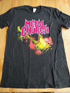 METAL CHURCH Tシャツ 黒M メタルチャーチ / metallica iron maiden megadeth anthrax slayer exodus testament overkill