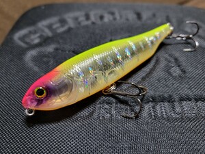 ★Megabass★GIANT DOG-X メガバス ジャイアント ドッグX HACHIRO REACTION 開封済未使用品 Length 98.0mm Weight 1/2oz ペンシルベイト