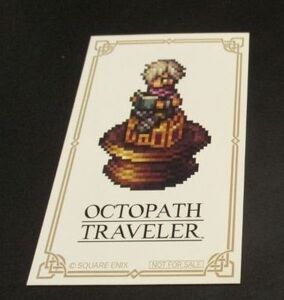 オクトパストラベラー 書店コラボキャンペーン オリジナルカード 盗賊テリオン OCTOPATH TRAVELER ほんのひきだし/即決