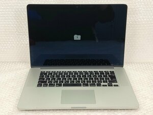 ●●【ジャンク】Apple MacBook Pro A1398(Retina, 15インチ, Early 2013) / CPU不明 / メモリオンボード / HDDなし / 起動OK【ITS JAPAN】