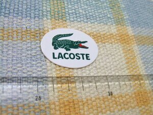 LACOSTE ラコステ/元祖/ステッカー/シール/B ※ヤフーショッピングストア/レア物商会・健美堂でも大量出品中!