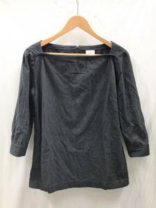 Calvin Klein Jeans カルバンクラインジーンズ 長袖カットソー チャコールグレー レディース Lサイズ 23081602