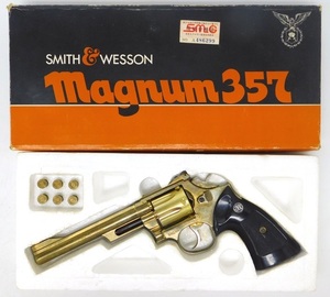 M825Mちょる【モデルガン】国際産業 コクサイ S&W MAGNUM357 6インチ SMITH&WESSON マグナム357 SMG 金属モデルガン 動作未確認 現状品 