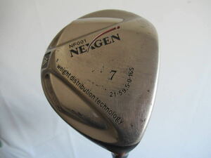 ★Golf Prtner ゴルフパートナー NEXGEN NF-001 フェアウエイウッド 7W 21°純正カーボンシャフト F707　★レア★激安★中古★　★