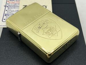 ZIPPO ジッポー 1932-1991 ソリッドブラス 紋章 ライター 真鍮無垢 ゴールド