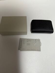 新品 未使用 hender scheme エンダースキーマ round zip case (wt-rc-rzc) black ラウンドジップケース ブラック