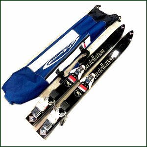 詳細不明現状品 ●Rossignol●ショートスキー？ 108cm Constellation ビンディング付 テールカット ロシニョール カット加工