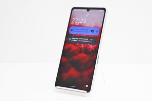 1円スタート au SHARP AQUOS sense7 SHG10 SIMフリー Android スマートフォン 残債なし 128GB ピンク