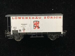 HO鉄道模型 / Liliputのビール貨車「LOWENBRAU ZURICH」未使用品