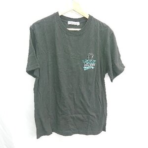 ◇ ⊂ Φ CALIFORNIA T-SHIRTS ロゴプリント 半袖 Tシャツ サイズL ブラック系 レディース E