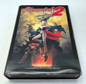 AG03406▲PCゲーム Brandish 2/ブランディッシュ2 5インチフロッピー(6枚組) ケース/取扱説明書付 FD/PC-286/PC-386/FALCOM