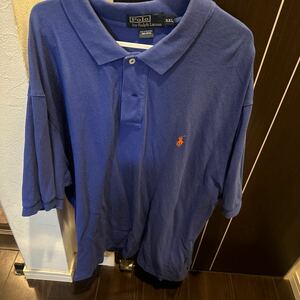 ラルフローレン ポロシャツ 2枚セット XL 【中古】 ブルー パープル