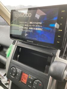 ケンウッド KENWOOD MDV-908HDF フローティングナビ　 彩速　実働車外し中古　カーナビ Bluetooth DVD CarPlay