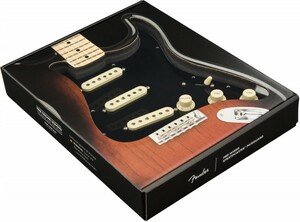 【送料無料】純正新品◆ Fender Vintage Noiseless Stratocaster 配線済ピックガード ストラト SSS 色:Black 11 Hole ストラト