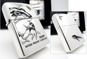 蛙 かえる カエル ハエ おたまじゃくし 芋虫 両面　zippo ジッポ 2006年 未使用