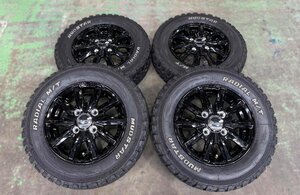 新品 DILETTO M10 12インチホイール + 中古 145/80R12 80/78N 6PR 2023年製 4本セット！アトレー,ハイゼット,N-VAN,etc.