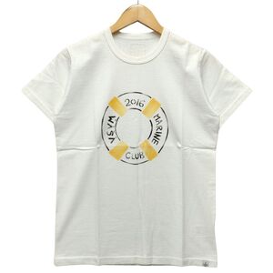 VISVIM ビズビム 品番 0116305010012 MARINE CLUB TEE S/S Tシャツ 半袖 ホワイト サイズ 1 正規品 / 17027