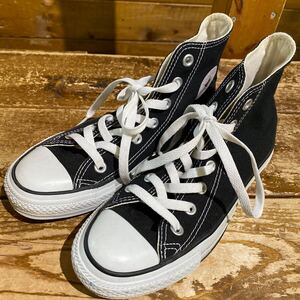 71 CONVERSE コンバース ALL STAR ハイカット スニーカー ブラック シューズ 23.0cm 20240612