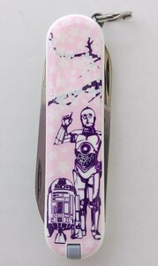 2010 スイス製 VICTORINOX マルチツール コラボ STAR WARS×VICTORINOX『R2-D2&C-3PO』和柄 桜 特別仕様BOX付き※未使用品/デッドストック