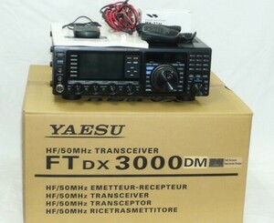 『即決』ヤエス　FTDX3000DM　HF/50MHz トランシーバー 50W機 　新スプリアス　中古品　元箱付き