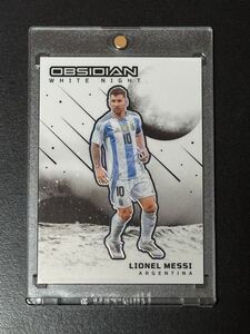 メッシ ケースヒット インサート 2023-24 Panini Obsidian Soccer Lionel Messi White Night 