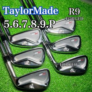 C1197 TaylorMade テーラーメイド　R9 アイアンセット　メンズ