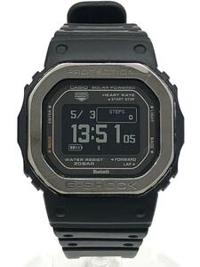 CASIO◆G-SQUAD/5600シリーズ/DW-H5600-1JR/ソーラー腕時計_G-SHOCK/デジタル/BLK