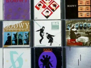 CD BOOWY アルバムまとめて9枚セット 氷室京介 布袋寅泰