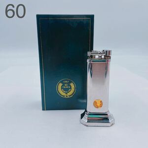 6C009 【希少】dunhill ダンヒル 卓上ライター 喫煙 喫煙具 煙草 コレクション 元箱付