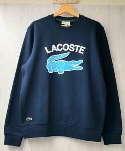 LACOSTE ラコステ スウェット US規格Mサイズ ネイビー